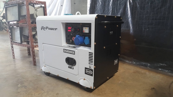 เครื่องปั่นไฟ ขนาด 6.25 KW 230V 1 เฟส รับประกัน1ปี มีสินค้าพร้อมส่ง
