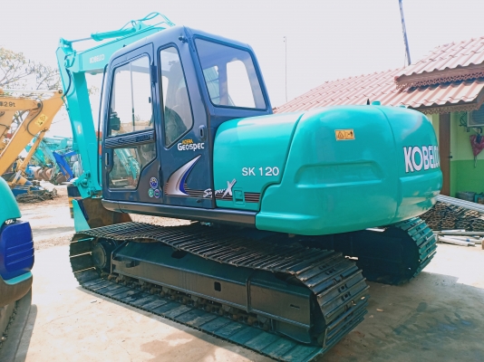 ขายจ้า..KOBELCO SK120-3 มาร์คไฟว์  ซุปเปอร์  เก่านอกแท้  แทรคใหญ่ 70 ใช้งานมา 6,xxxชั่วโมง  สภาพสวย พร้อมใช้  โทร 089-3818694 จ๊อย