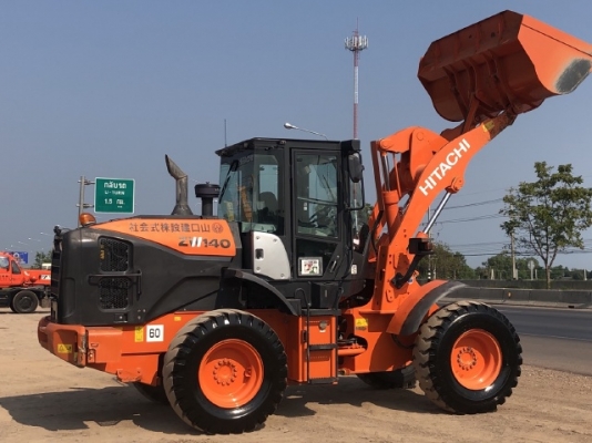 ขายรถตักล้อยาง HITACHI ZW140-5B (เท่าเทียบ WA200-7) ปี 2015 นำเข้าเองจากญี่ปุ่น สภาพสวยพร้อมใช้ มีVDOการทำงานครับ
