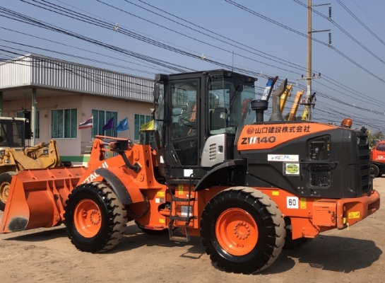 ขายรถตักล้อยาง HITACHI ZW140-5B (เท่าเทียบ WA200-7) ปี 2015 นำเข้าเองจากญี่ปุ่น สภาพสวยพร้อมใช้ มีVDOการทำงานครับ