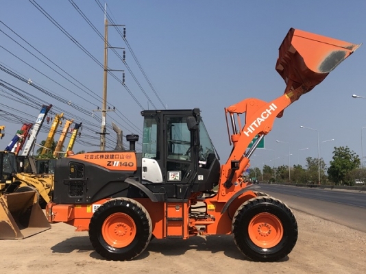 ขายรถตักล้อยาง HITACHI ZW140-5B (เท่าเทียบ WA200-7) ปี 2015 นำเข้าเองจากญี่ปุ่น สภาพสวยพร้อมใช้ มีVDOการทำงานครับ