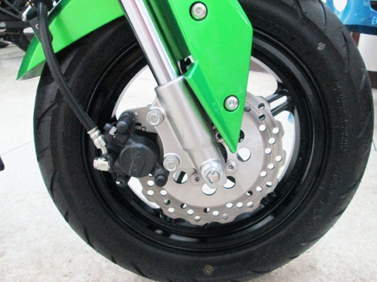 (รถบ้านฝากขาย) ขาย Kawasaki Z 125 ไลแท้ 3842 กม รถปี 2017 สภาพสวย เครื่องหัวฉีดประหยัดน้ำมัน มีกุญแจ