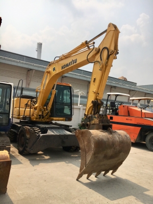 Komatsu PW130ES-6K รถขุดล้อยาง นำเข้าจากญี่ปุ่น โทร. 080-6565422 (หนิง)