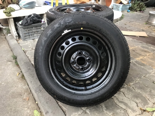 กะทะ honda ขอบ 15 พร้อมยางป้ายแดงปี 18