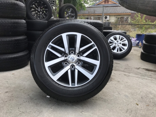 ล้อ all new fortuner ขอบ 18 พร้อมยางป้ายแดงปี 19