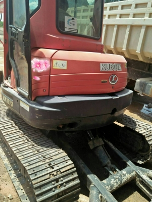 ขายแบคโฮ KUBOTA KX1613 ปี2556 เล่มทะเบียนพร้อมโอน