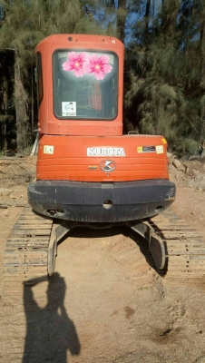 ขายแบคโฮ KUBOTA KX1613 ปี2556 เล่มทะเบียนพร้อมโอน