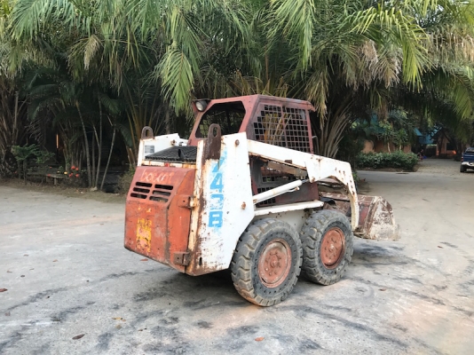 ขายรถตัก BOB CAT743B ดีเซล30กว่าแรง สวยเดิมจากญี่ปุ่น ยังไม่เคยใช้ในไทย 155,000เท่านั้น!!