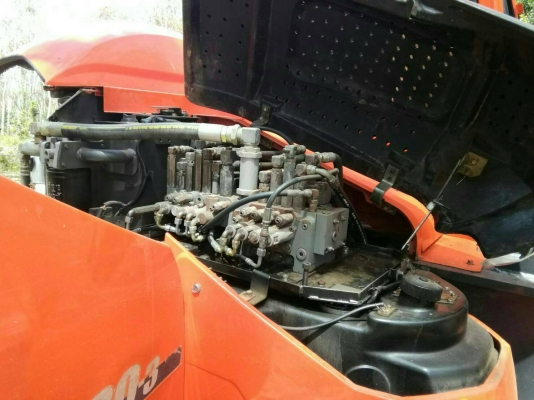มี VDO ให้ชม.KUBOTA KX080-3 เอกสารเล่ม ไมล์ 22O0 ชม.ราคา 790000