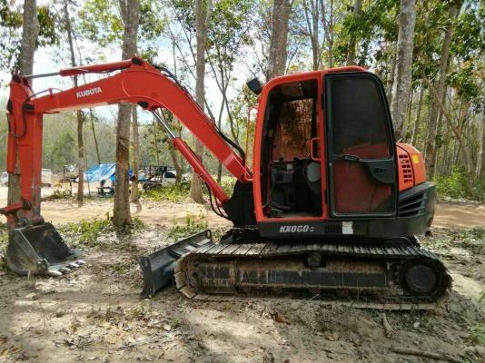 มี VDO ให้ชม.KUBOTA KX080-3 เอกสารเล่ม ไมล์ 22O0 ชม.ราคา 790000