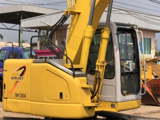 ขายรถขุด SUMITOMO SH125X-3 อาร์มยาวพิเศษ นำเข้าเองจากญี่ปุ่น สภาพสวยพร้อมใช้ มีVDOการทำงานครับ