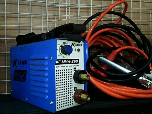 ตู้เชื่อม KASCO 250 พร้อมสายเชื่อม 12 เมตร