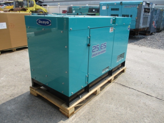 ขายเครื่องปั่นไฟ 25KVA  DENYO DCA-25ESI ของใหม่ สนใจติดต่อ อำพล 090-9694506 / 080-3031241