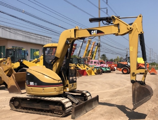 ขายรถขุด CAT 305SR นำเข้าจากญี่ปุ่น สภาพสวยพร้อมใช้ มีVDOการทำงานครับ