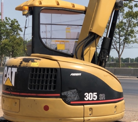 ขายรถขุด CAT 305SR นำเข้าจากญี่ปุ่น สภาพสวยพร้อมใช้ มีVDOการทำงานครับ