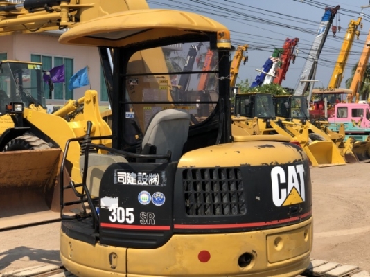 ขายรถขุด CAT 305SR นำเข้าจากญี่ปุ่น สภาพสวยพร้อมใช้ มีVDOการทำงานครับ