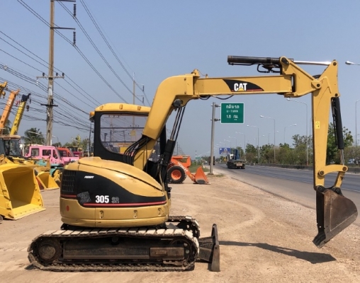 ขายรถขุด CAT 305SR นำเข้าจากญี่ปุ่น สภาพสวยพร้อมใช้ มีVDOการทำงานครับ