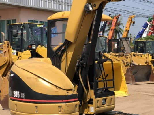 ขายรถขุด CAT 305SR นำเข้าจากญี่ปุ่น สภาพสวยพร้อมใช้ มีVDOการทำงานครับ