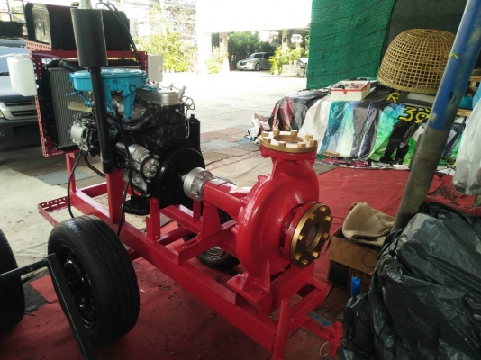 เครื่องสูบนํ้าประกอบใหม่พร้อมใช้งาน เครื่องยนต์ ISUZU  c223 เครื่อง 2200 CC 75 แรงม้า