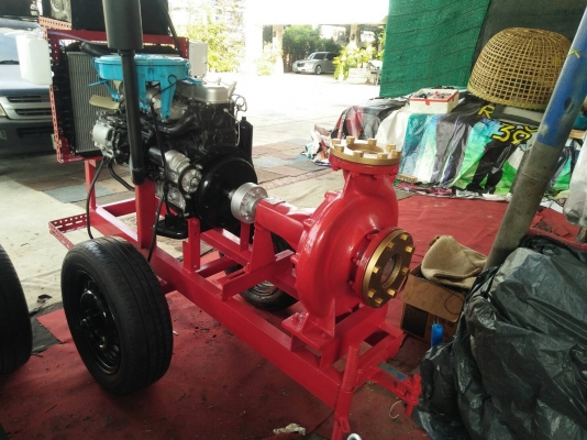 เครื่องสูบนํ้าประกอบใหม่พร้อมใช้งาน เครื่องยนต์ ISUZU  c223 เครื่อง 2200 CC 75 แรงม้า