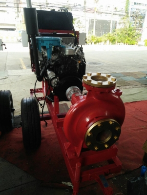 เครื่องสูบนํ้าประกอบใหม่พร้อมใช้งาน เครื่องยนต์ ISUZU  c223 เครื่อง 2200 CC 75 แรงม้า