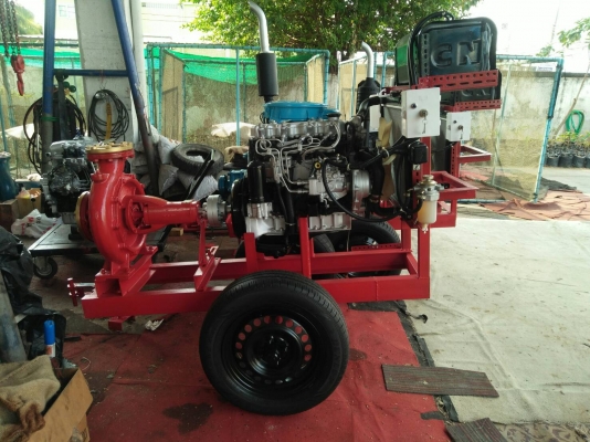 เครื่องสูบนํ้าประกอบใหม่พร้อมใช้งาน เครื่องยนต์ ISUZU  c223 เครื่อง 2200 CC 75 แรงม้า