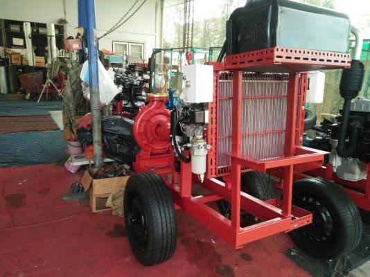 เครื่องสูบนํ้าประกอบใหม่พร้อมใช้งาน เครื่องยนต์ ISUZU  c223 เครื่อง 2200 CC 75 แรงม้า
