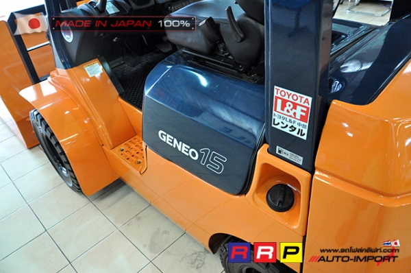 ขายรถโฟล์คลิฟท์มือสอง TOYOTA รุ่น 7FD15-18053 นำเข้าจากประเทศญี่ปุ่น 100\% ไม่เคยใช้งานในไทย ขายรถโฟล์คลิฟท์มือสอง TOYOTA รุ่น 7FD15-18053 นำเข้าจากประเทศญี่ปุ่น 100\% ไม่เคยใช้งานในไทย