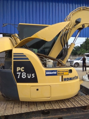 PC78US-8  KOMATSU @1,150,000 รถนอก สี่พันกว่าชั้่วโมง สถาพดี พร้อมใช้เพิ่งนำเข้ามายังไม่เคยใช้งานในไทย ระบบไฟฟ้าครบ สภาพสวยพร้อมเอกสาร สนใจคลิ๊ก ☎ 081-989-1989 หรั่งครับ