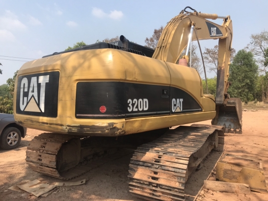 แบคโฮ CAT320D ใช้งาน 16,xxx ชั่วโมง พร้อมใช้งาน เอกสารอินวอยส์ ราคา 1,750,000.- ต่อรอง  สนใจ 092-5852277