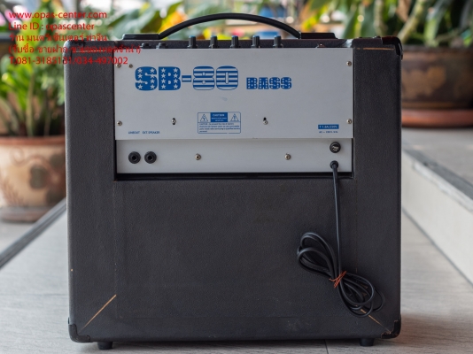 ตู้แอมป์เบส Rock รุ่น SB-80 ดอก 12 นิ้ว กำลังขับ 80 วัตต์ สภาพใหม่