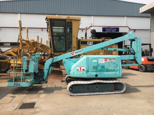 MAEDA HF090 รถกระเช้า บูมลิฟต์ สูง 9 เมตร นำเข้าจากญี่ปุ่น โทร. 080-6565422 (หนิง)