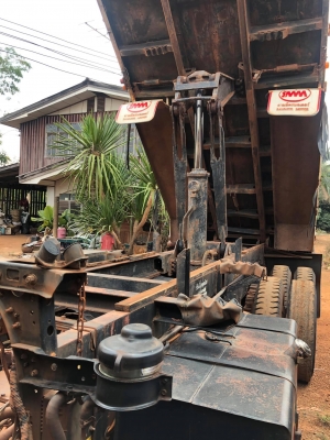 Hino Mega เครื่อง 260 แรง ปี 49 แม่เดี่ยวกระบะดัมพ์สามมิตร สวยเดิมพร้อมใช้งาน ทะเบียนพร้อม