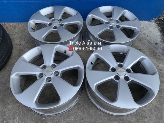 ล้อแม็ก 5รู105 Chevrolet Cruze ขอบ 17 สภาพดี