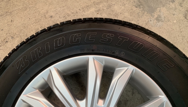 ล้อแม็ก NEW ISUZU D-MAX 1.9 Blue Power ขอบ 18 รุ่นใหม่ล่าสุด พร้อมยาง 255-60-18 Bridgestone ปลายปี 17 ดอกยางเต็มๆทุกเส้น