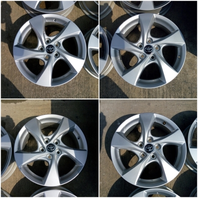 ล้อแม็ก TOYOTA C-HR 17-5-114.3 ก.6.5นิ้ว et+45 CB 60.1mm