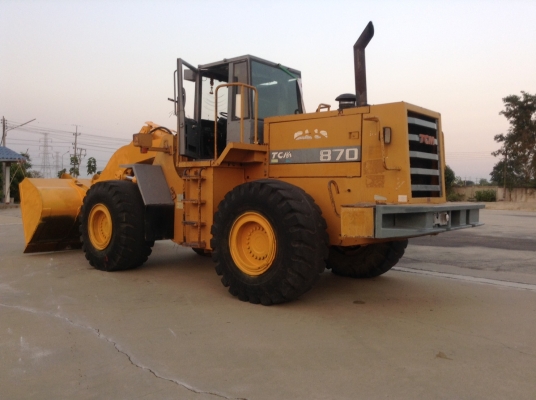 รถตักล้อยาง TCM 870-2