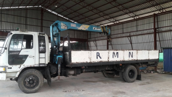 ขายรถบรรทุก หก ล้อ ติดเครน 3 ตัน