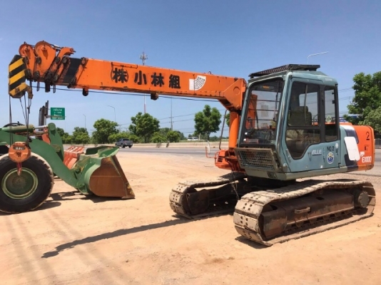 ขายรถเครน HITACHI EX100-3M (เครน 3 ตัน บูมยาว 18 เมตร) นำเข้าเองจากญี่ปุ่น สภาพสวยพร้อมใช้ มีVDOการทำงานครับ