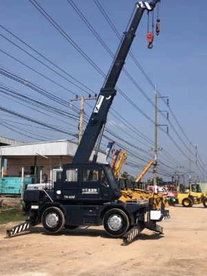 ขายรถเครน TADANO TR80M-1 (ขนาด 8 ตัน) ปี 1992 นำเข้าเองจากญี่ปุ่น สภาพสวยพร้อมใช้ มีVDOการทำงานครับ