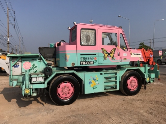 ขายรถเครน TADANO TR80M-1 (ขนาด 8 ตัน) ปี 1994 รถนอกนำเข้าจากญี่ปุ่น สภาพสวยพร้อมใช้ มีVDOการทำงานครั