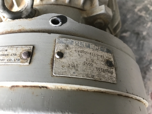 ขายมอเตอร์เกียร์ Cycro drive Sumitomo 2HP. 380V made in Japan อัตราทด 1:43 เพลาออกประมาณ 33รอบต่อนาที สภาพสวยเดิมๆ หมุนนิ่ม พร้อมใช้งาน