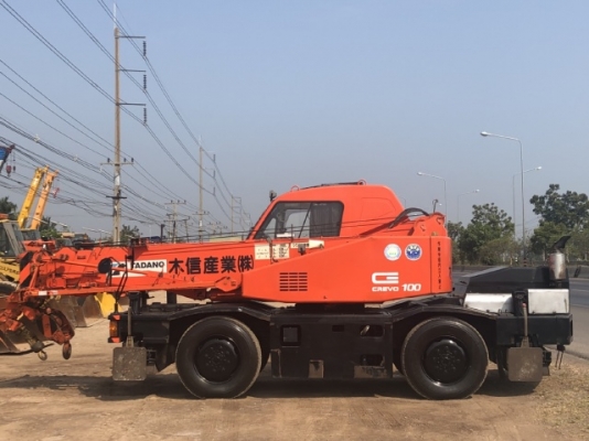 ขายรถเครน TADANO TR100M-1 (ขนาด 10 ตัน) ปี 2000 นำเข้าเองจากญี่ปุ่น สภาพสวยพร้อมใช้ มีVDOการทำงานครับ