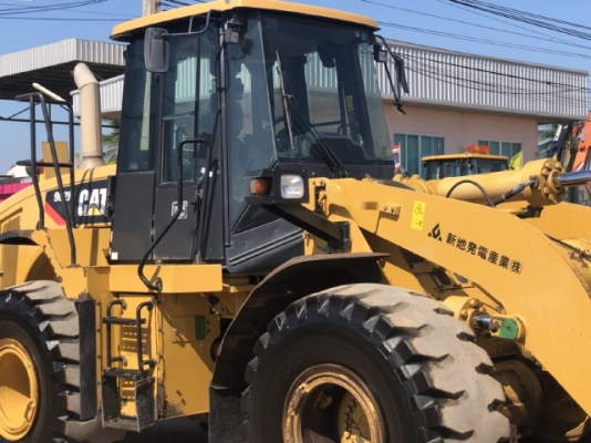 ขายรถตักล้อยาง CAT 962H นำเข้าเองจากญี่ปุ่น สภาพสวยพร้อมใช้ มีVDOการทำงานครับ