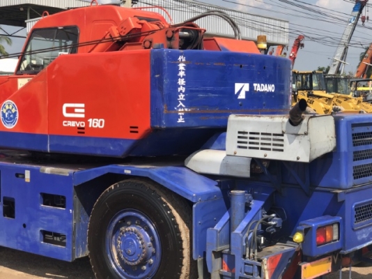 ขายรถเครน TADANO TR160M-3 (ขนาด 16 ตัน) ปี 2000 รถนอกนำเข้าจากญี่ปุ่น สภาพสวยพร้อมใช้ มีVDOการทำงานค