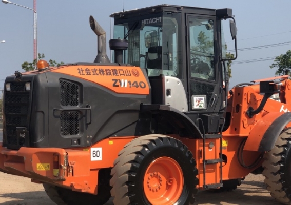 ขายรถตักล้อยาง HITACHI ZW140-5B (เท่าเทียบ WA200-7) ปี 2015 นำเข้าเองจากญี่ปุ่น สภาพสวยพร้อมใช้ มีVDOการทำงานครับ