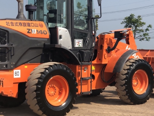 ขายรถตักล้อยาง HITACHI ZW140-5B (เท่าเทียบ WA200-7) ปี 2015 นำเข้าเองจากญี่ปุ่น สภาพสวยพร้อมใช้ มีVDOการทำงานครับ