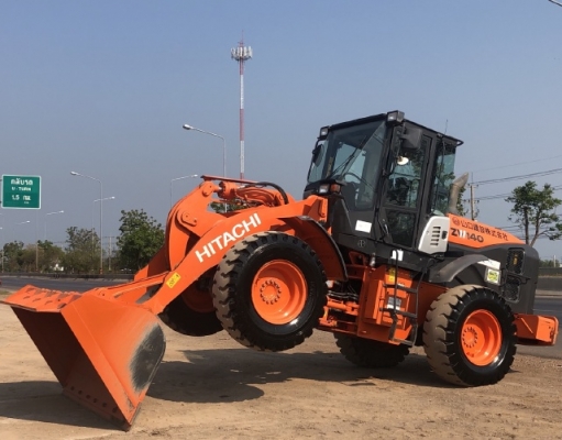 ขายรถตักล้อยาง HITACHI ZW140-5B (เท่าเทียบ WA200-7) ปี 2015 นำเข้าเองจากญี่ปุ่น สภาพสวยพร้อมใช้ มีVDOการทำงานครับ