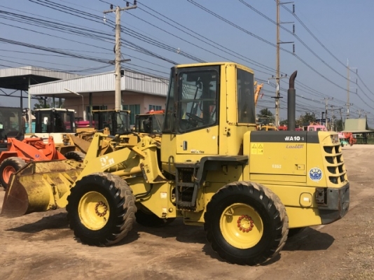 ขายรถตักล้อยาง KOMATSU WA100-3 นำเข้าเองจากญี่ปุ่น สภาพสวยพร้อมใช้ มีVDOการทำงานครับ