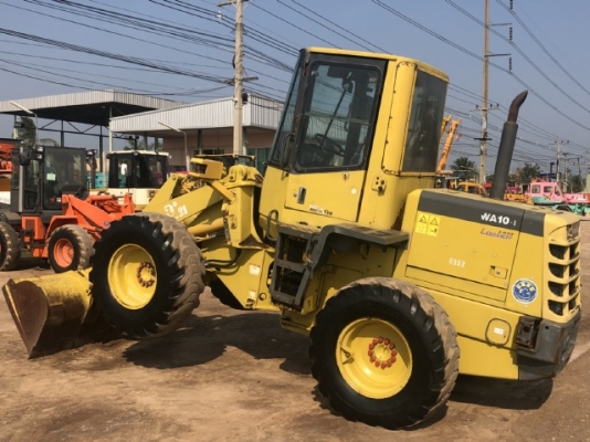 ขายรถตักล้อยาง KOMATSU WA100-3 นำเข้าเองจากญี่ปุ่น สภาพสวยพร้อมใช้ มีVDOการทำงานครับ